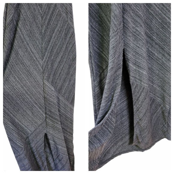 Hang Ten Gray Maxi Dress Charcoal Gray Fitted Racerback Tank Casual Maxi Dress - Picture 6 of 10
